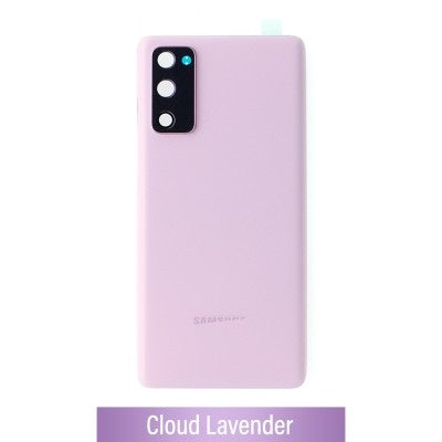 Brown Rear Cover Glass For Samsung Galaxy S20 FE / 5G (G780 / G781)-Cloud Lavender Brown Rear Cover Glass For Samsung Galaxy S20 FE / 5G (G780 / G781)-Cloud Lavender